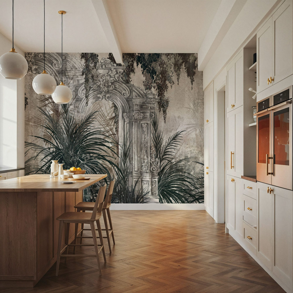 Gate to the Jungle Mural Wallpaper - room preview 06