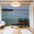 Ocean Oasis Mural Wallpaper - room preview 06