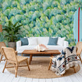 Ginkgo Cascade Mural Wallpaper - room preview 06
