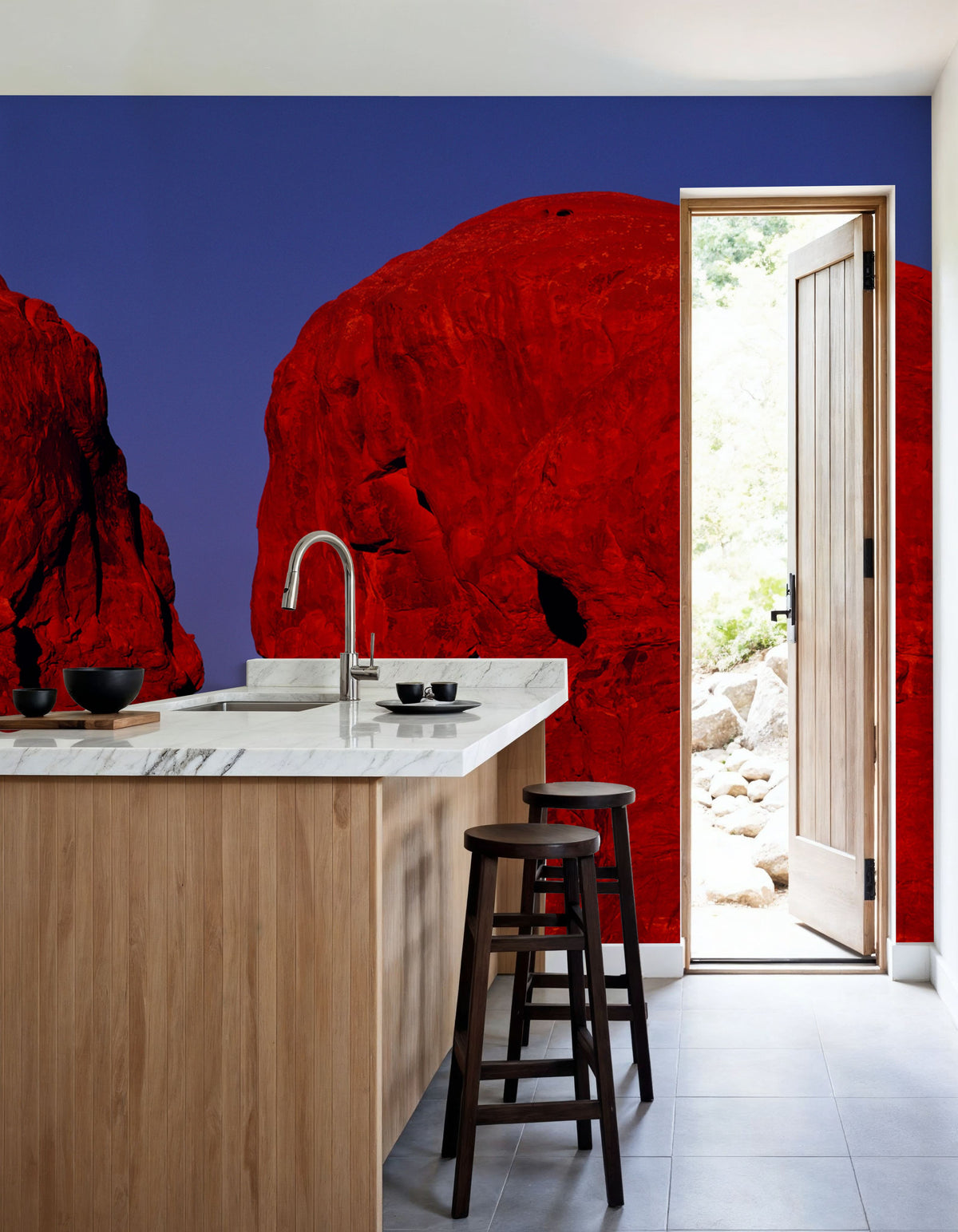 Elephant Rocks Mural Wallpaper - room preview 06