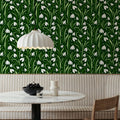 Snowdrops in Spring Mural Wallpaper - room preview 06