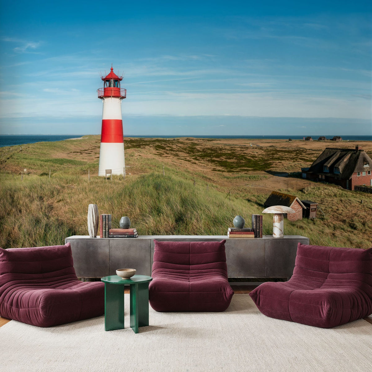 Island of Sylt Mural Wallpaper - room preview 06