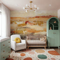 Sunset Harvest Mural Wallpaper - room preview 06