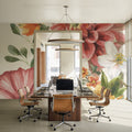 Amber Blossoms IV Mural Wallpaper - room preview 06