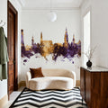 Groningen the Netherlands Skyline Mural Wallpaper - room preview 06
