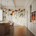 Autumn Orientals Mural Wallpaper - room preview 06