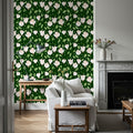 Cream Tulips Mural Wallpaper - room preview 06