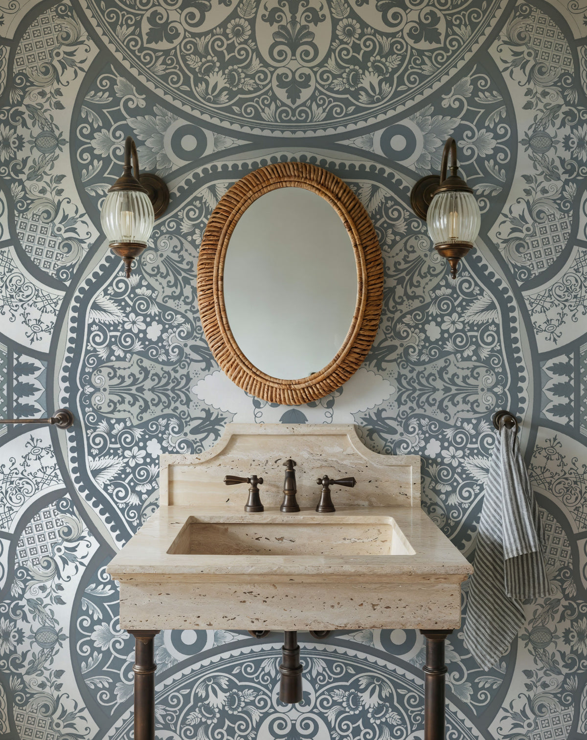 Eastern Tales, Stone Mural Wallpaper - room preview 06