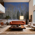 Aspen Winter Grove Mural Wallpaper - room preview 06