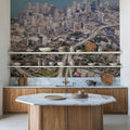 Downtown Miami Mural Wallpaper - room preview 06