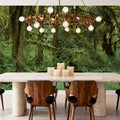 Hoh Rain Forest, Washington State Mural Wallpaper - room preview 06