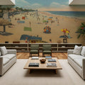 Miami Beach Postcard II Mural Wallpaper - room preview 06