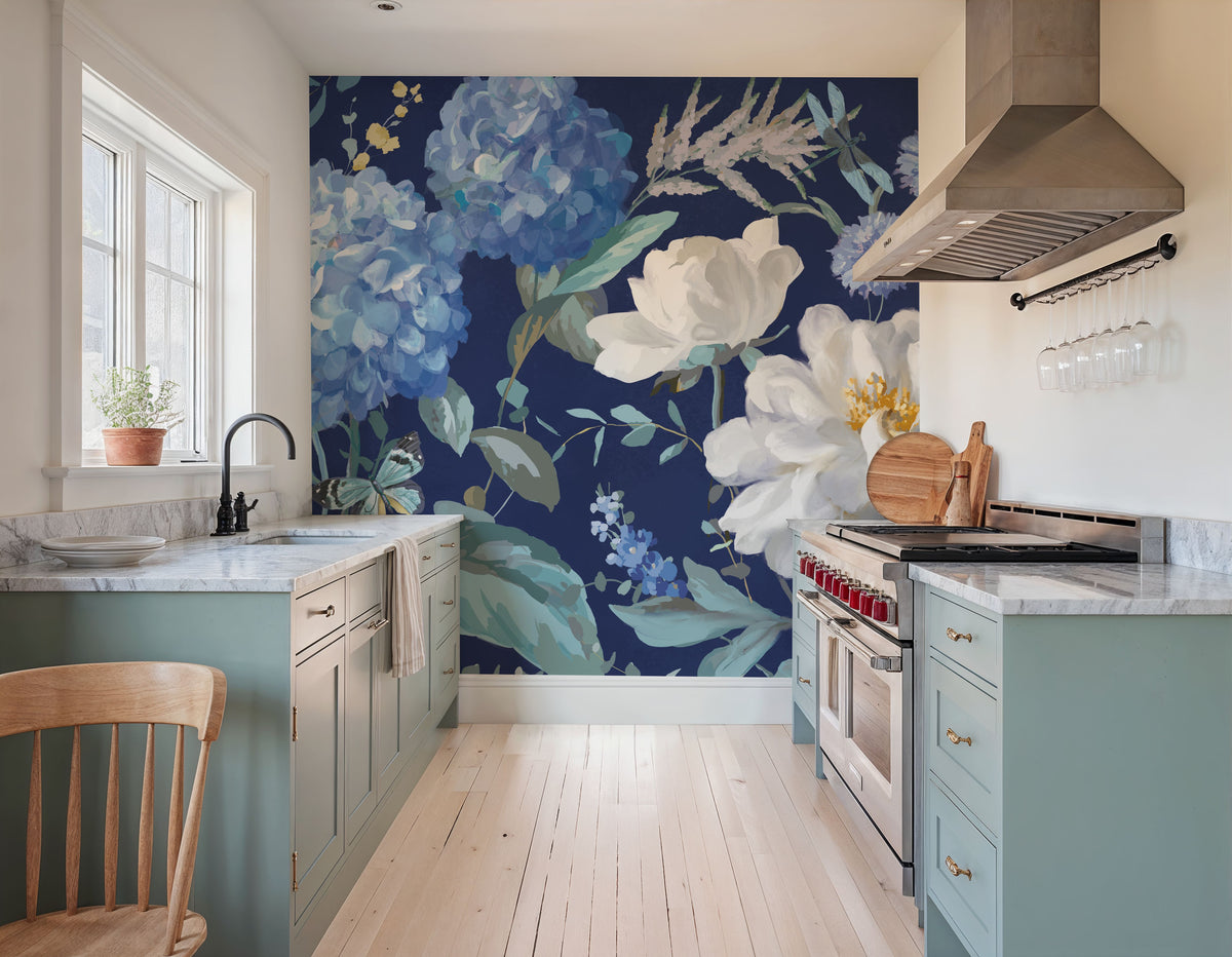 Spring Morning Bloom Mural Wallpaper - room preview 06