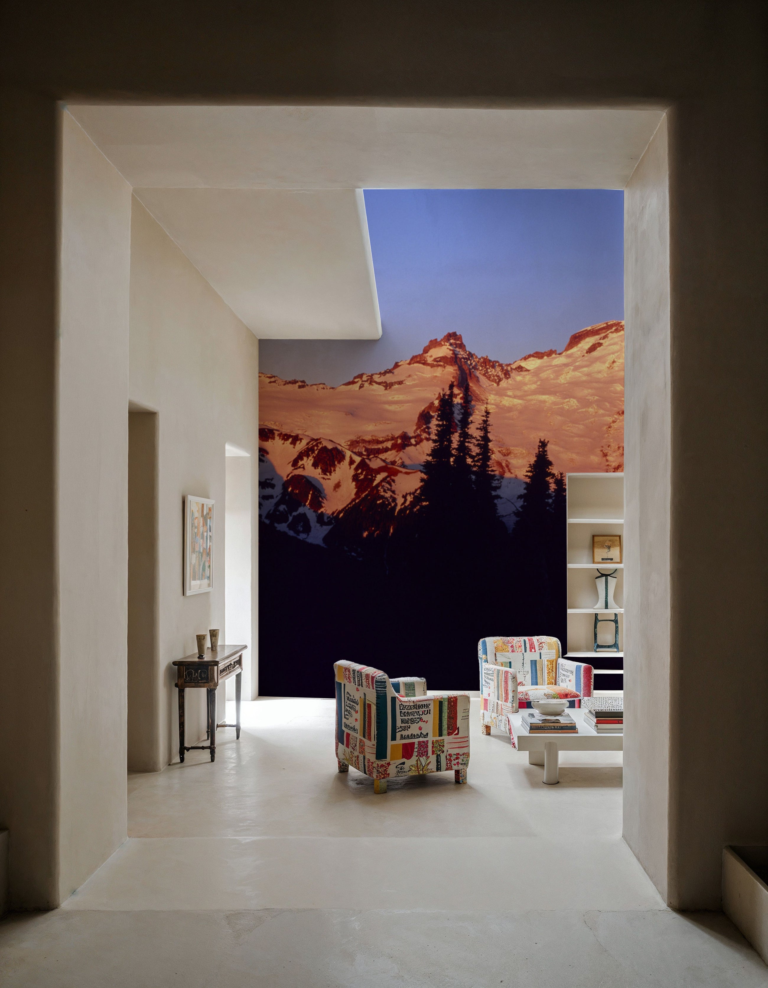 Alpine Glow Mural Wallpaper