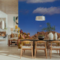 Joshua Tree Blue V Mural Wallpaper - room preview 06