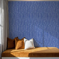 Coastal Dripping Blue Mural Wallpaper - room preview 06