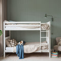 Tailor's Pin Stripe, Sage Mural Wallpaper - room preview 06