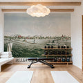 Old View of Milwaukee From Lake Michigan, 1874 Mural Wallpaper - room preview 06