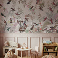 Birds Everywhere Mural Wallpaper - room preview 06