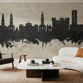 Erlangen Germany Skyline Concrete Mural Wallpaper - room preview 06