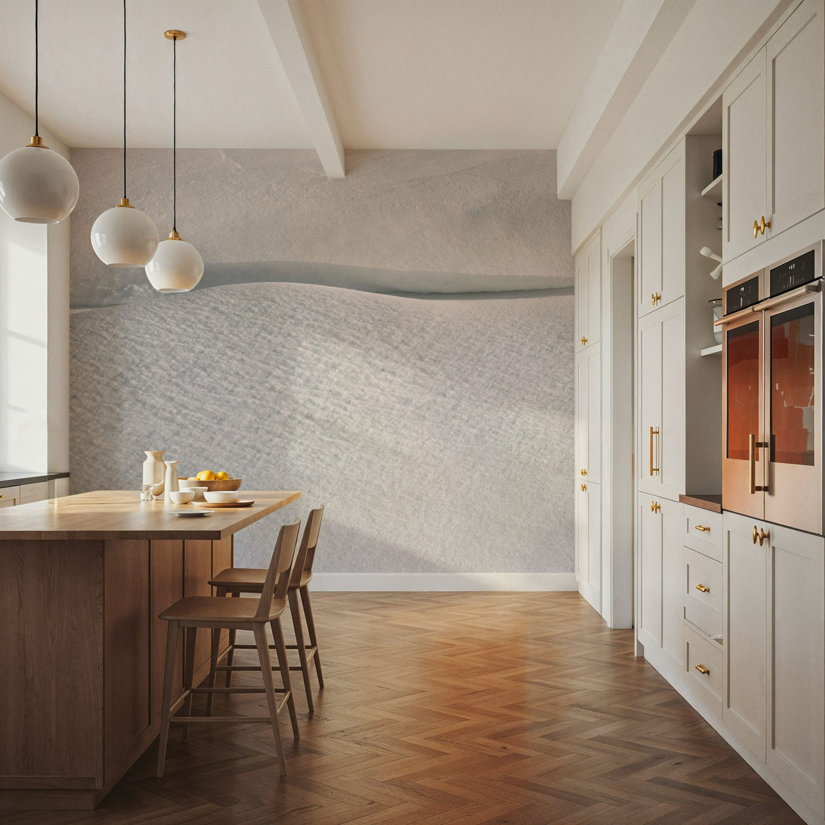 Winter Whisper Mural Wallpaper - room preview 06