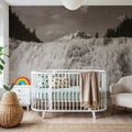 Wapta Falls Mural Wallpaper - room preview 06