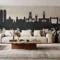 Kingston Upon Hull England Skyline Concrete Mural Wallpaper - room preview 06