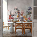 Iris Field Depth Mural Wallpaper - room preview 06