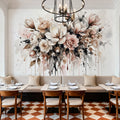 Spring Bouquet - Watercolor Flower Series Mural Wallpaper - room preview 06