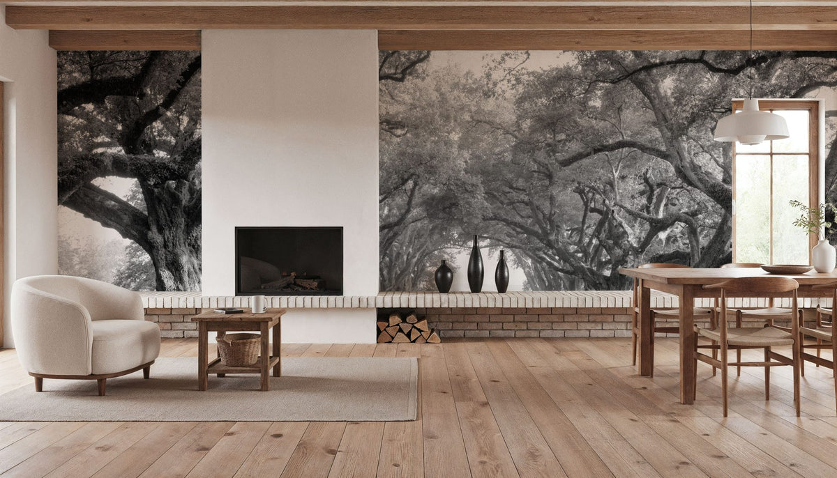 Timeless Oak Alley Mural Wallpaper - room preview 06