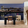 Waterfront Twilight Mural Wallpaper - room preview 06