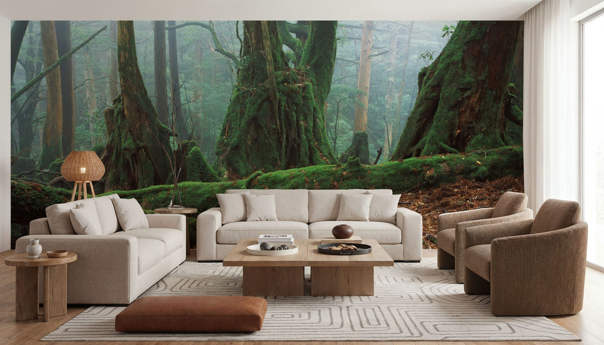 Yaku Rain Forest Mural Wallpaper - room preview 06