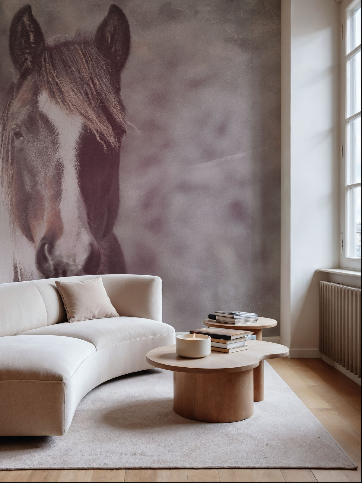 Sunny Field IV Mural Wallpaper - room preview 06