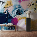 Graffiti Abstract I Mural Wallpaper - room preview 06