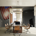 Downtown Mural Wallpaper - room preview 06