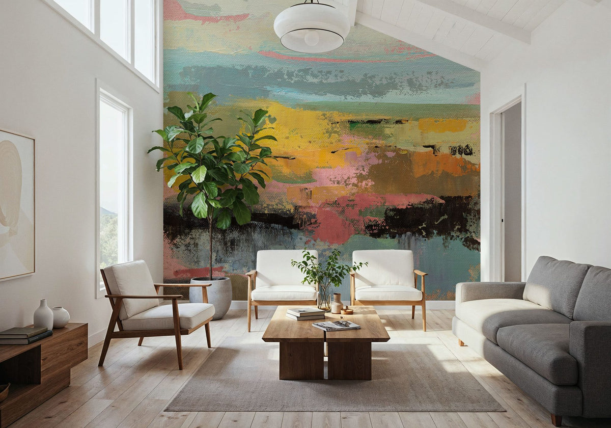 Sunny Sky I Mural Wallpaper - room preview 06