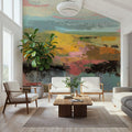 Sunny Sky I Mural Wallpaper - room preview 06