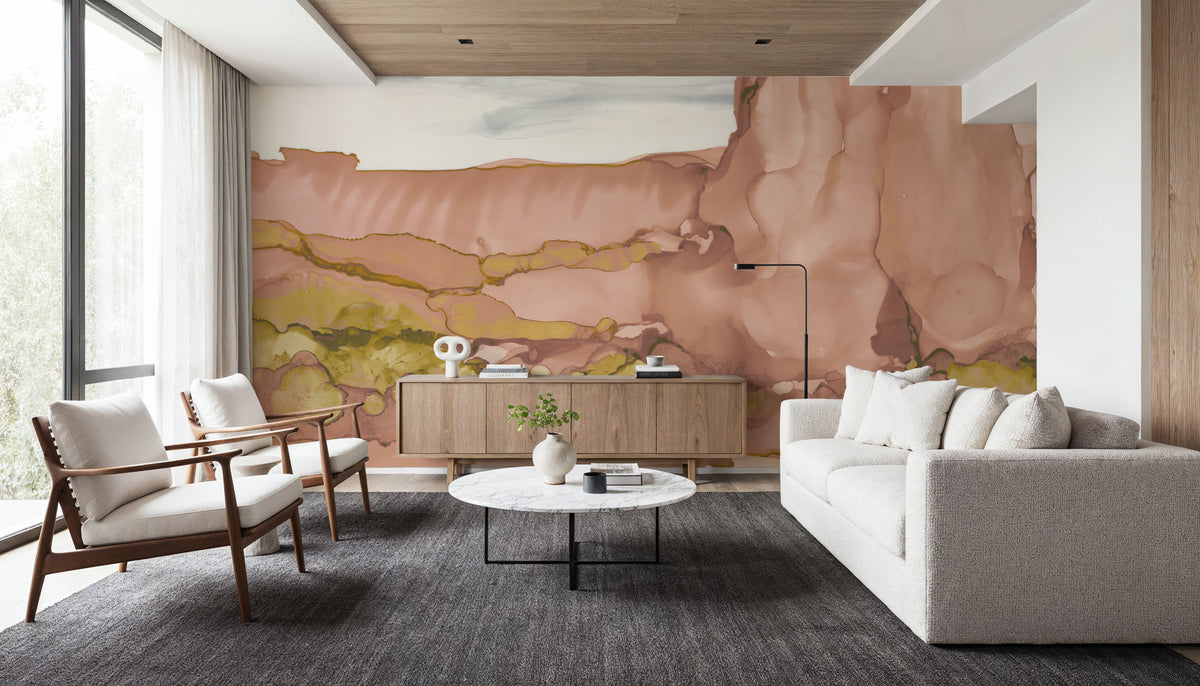 Honeybloom Desertscape VII Mural Wallpaper - room preview 06