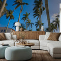 Palm Way Mural Wallpaper - room preview 06