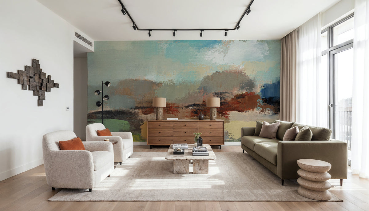 Sandy Road I Mural Wallpaper - room preview 06