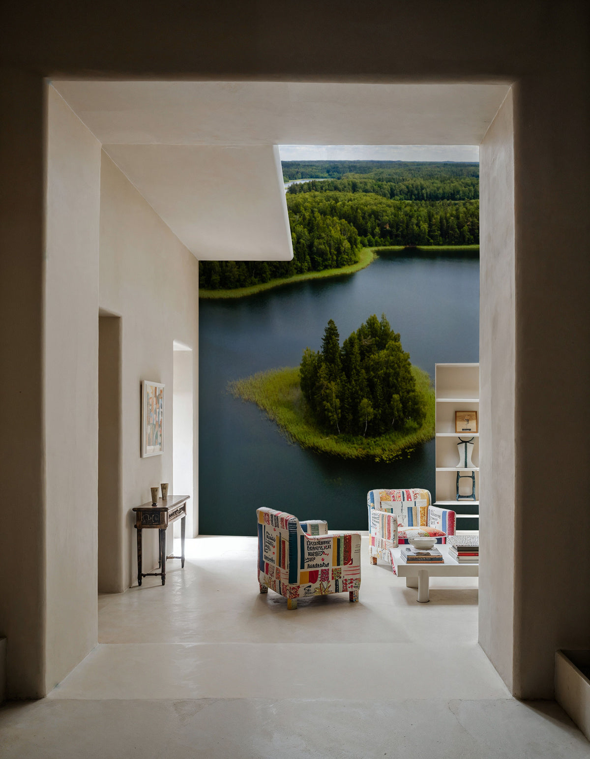 Wilderness Kayaking Mural Wallpaper - room preview 06