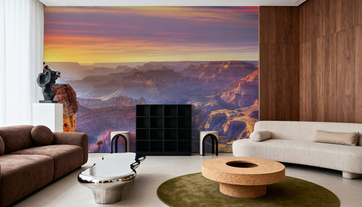 Grand Canyon Sunset Colors Mural Wallpaper - room preview 06