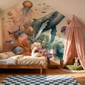 Ocean Whispers Mural Wallpaper - room preview 06