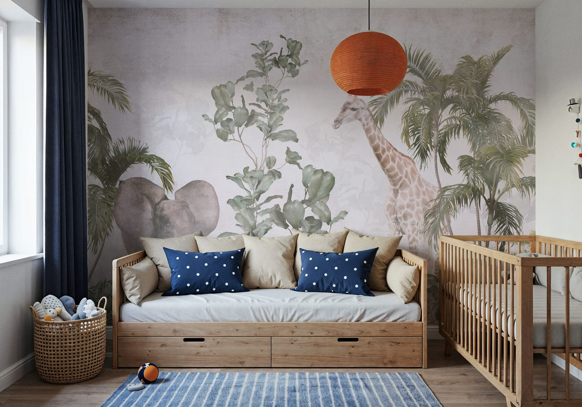 Jungle Oasis Mural Wallpaper - room preview 06