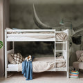 High Desert Herd Sepia Mural Wallpaper - room preview 06