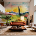 Desert Sunrise Mural Wallpaper - room preview 06