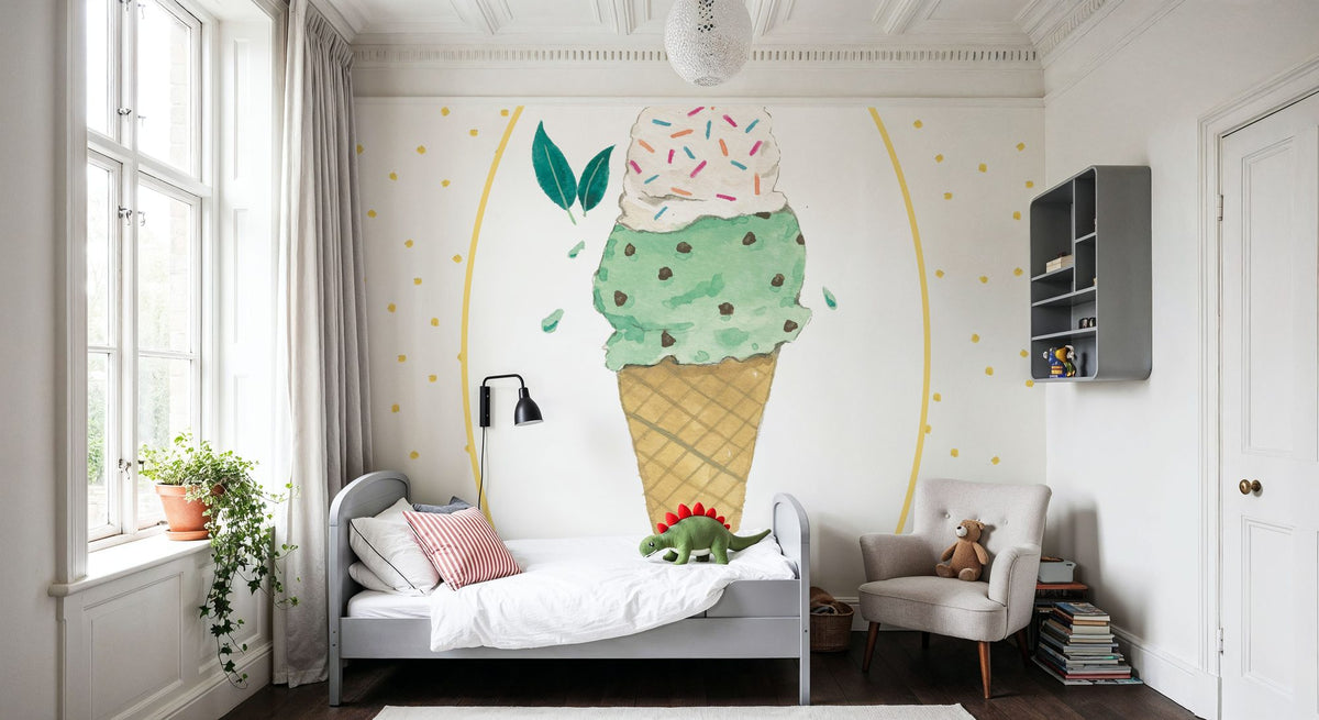 Lifes a Beach Scoops Mural Wallpaper - room preview 06