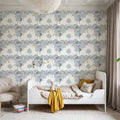 The Key to the Forest, Grey Mural Wallpaper - room preview 06