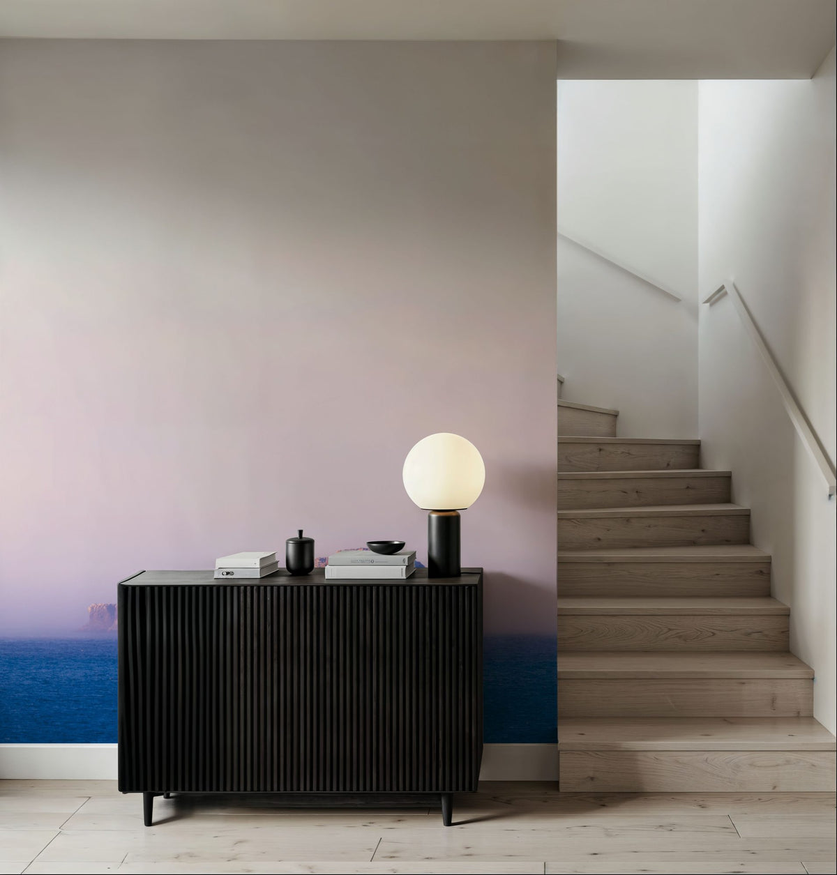 Coastline Sunset Mural Wallpaper - room preview 06