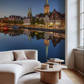 Trave River Mirror Mural Wallpaper - room preview 06